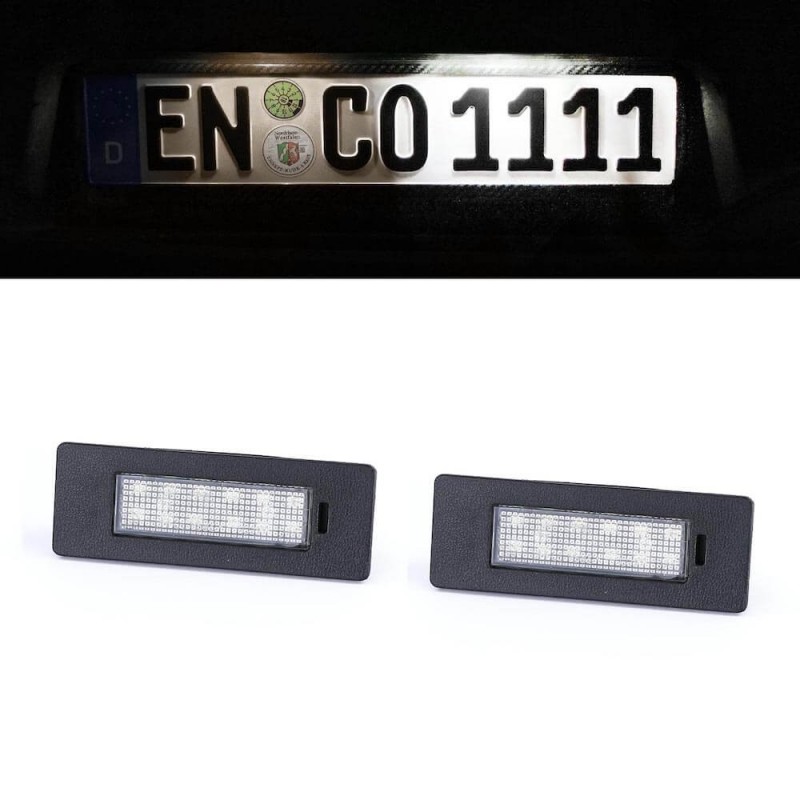Eclairage de plaque LED - Blanc Pur AUDI Q2 Q5 A5 (17+)
