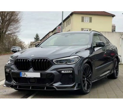 Kit carrosserie look M Performance BMW X6 G06 Noir Brillant (+19)