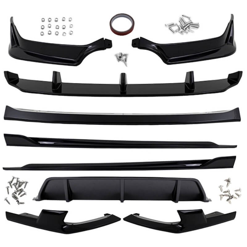 Kit carrosserie look M Performance BMW X6 G06 Noir Brillant (+19)