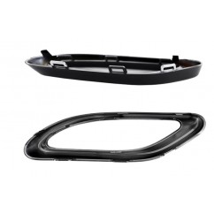 Couvercles d'echappement Mercedes Classe A W177 Noir Brillant (+18)