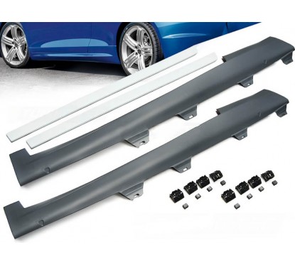 2x Bas de caisses Look R adaptables sur Vw Sirocco (08-14)