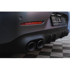 Diffuseur arrière et embouts d'échappement noirs Mercedes Classe CLS C257 (2018+) CLS53 Design Night Package