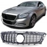 Calandre Panamericana chromé et noir laqué Mercedes CLS C218 (11-14) avec grille