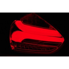 2X Feux arrières Noir Ford Focus (15-18)