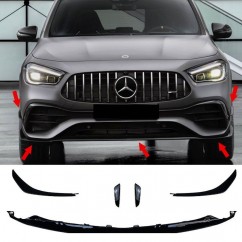 2x Rajouts de pare choc avant Mercedes GLA H247 AMG 20+