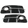 2x Grilles de pare choc avant noir laqué Audi Q5 SUV 8R Facelift (12-16)