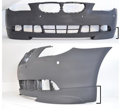 Rajout de pare choc avant BMW E60 E61 (pare choc standart)