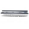 2x Bas de caisse look A45 AMG Mercedes Classe A W177 (18+)