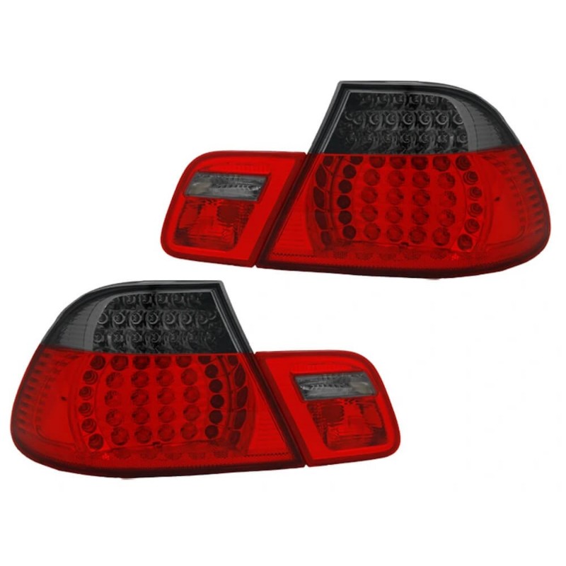 2x Feux arrières à LED Fumés BMW Série 3 Coupé E46 (99-03) 2x Feux arrières à LED Fumés BMW Série 3 Coupé E46 (99-03)