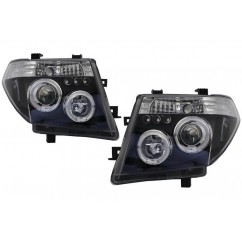 2x Phares Angel Eyes Nissan Navara / Pathfinder (05-10)