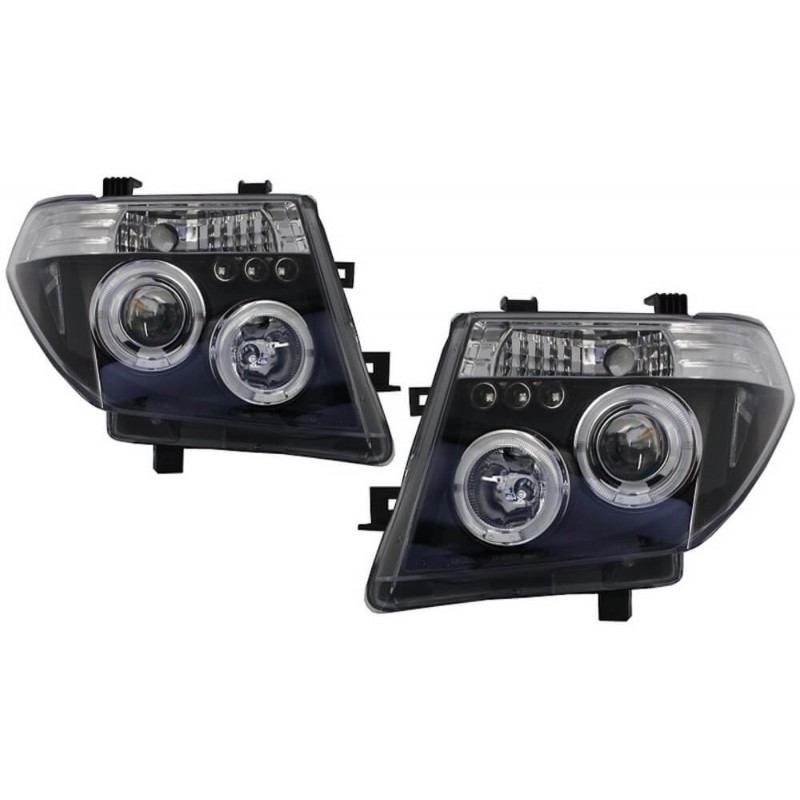 2x Phares Angel Eyes Nissan Navara / Pathfinder (05-10)