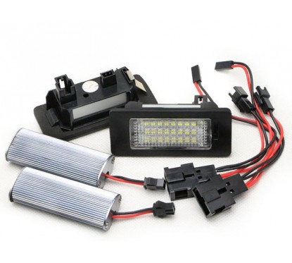 Eclairage de plaque LED - Blanc Pur AUDI