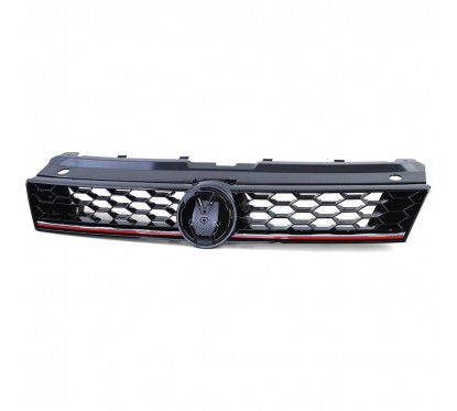 Calandre adaptable sur Vw Polo 6R Look GTD nid d'abeille (09-17)