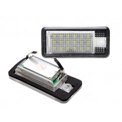 Eclairage de plaque LED - Blanc Pur AUDI A3, A4, A6, Q7