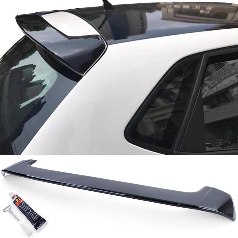 Becquet adaptable sur Vw Polo V 6R Noir brillant (09-14)