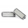 Eclairage de plaque LED - Blanc Pur Renault Captur, Espace 4, Fluence, Modus et Scenic