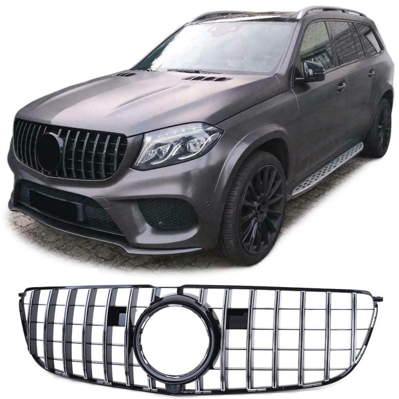 Calandre chromée Mercedes X166 GLS AMG Look (15-19)