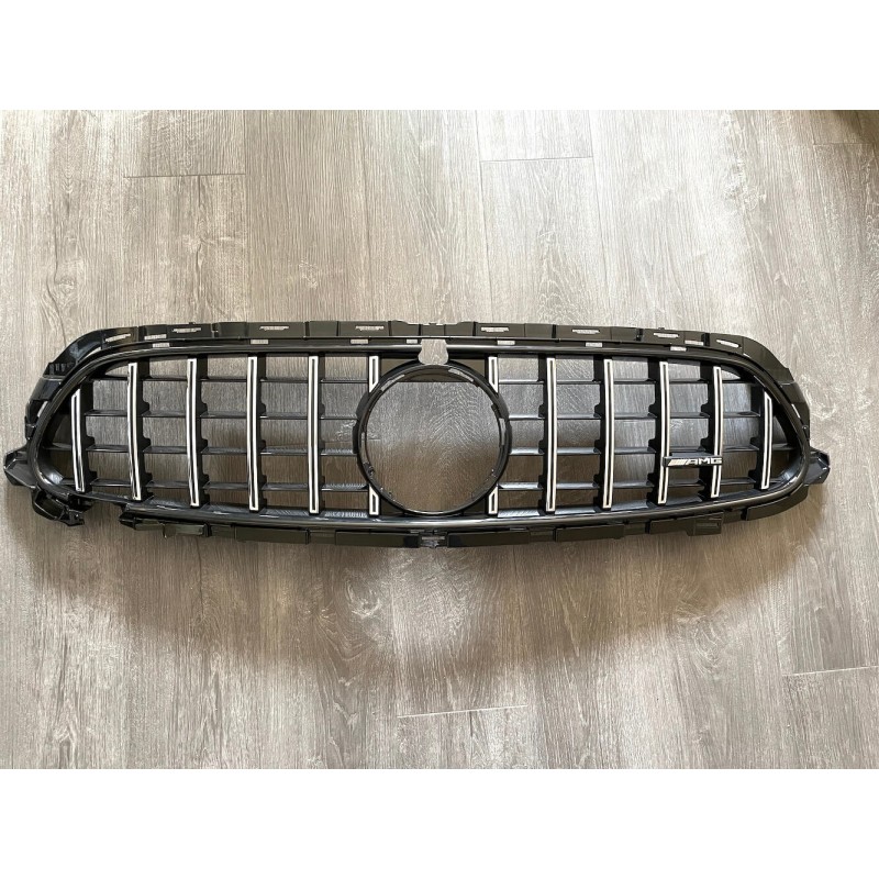 Calandre Noir et Chrome Mercedes Classe E W213 S213 A238 C238 (avec Pack AMG 20+)