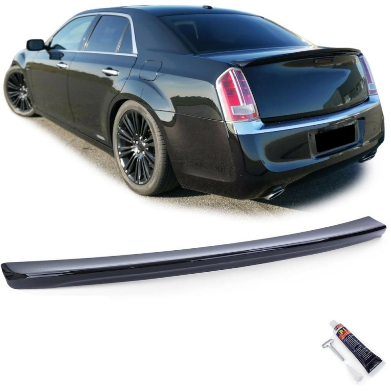 Becquet noir brillant Chrysler 300C Berline et Lancia Thema 11+
