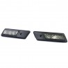 2x Clignotants d'ailes Noirs BMW Série 3 Série 5 88-95