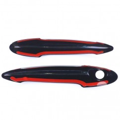 2x Couvres poignées noir brillant Mini R55 R56 R57 R58 R59 560 R61