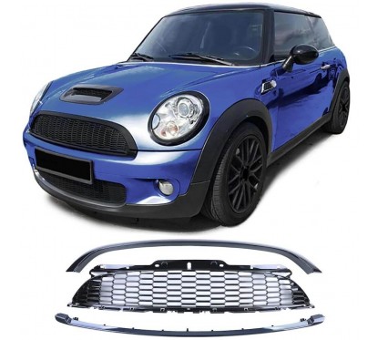Grille de calandre noir brillant Mini Cooper R56 R57 06-09