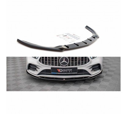 LAME DU PARE-CHOCS AVANT MERCEDES A35 AMG / AMG-LINE W177 NOIR BRILLANT