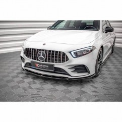 LAME DU PARE-CHOCS AVANT MERCEDES A35 AMG / AMG-LINE W177 NOIR BRILLANT