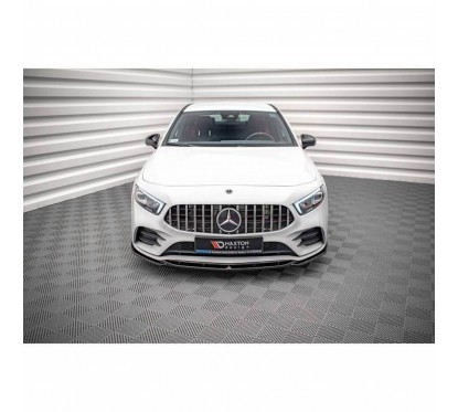 LAME DU PARE-CHOCS AVANT MERCEDES A35 AMG / AMG-LINE W177 NOIR BRILLANT