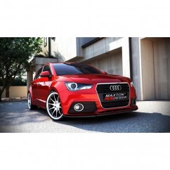 Lame Du Pare-Chocs Avant Audi A1 8X Noir Brillant (11-13)