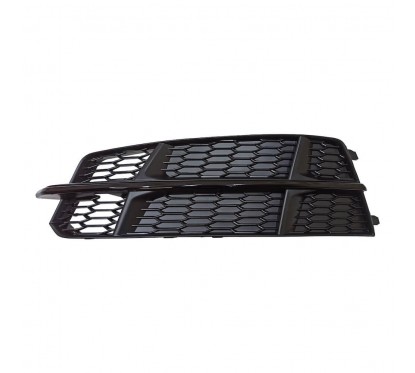 2x Grilles de pare choc avant Audi A6 C7 S-Line (14-18)