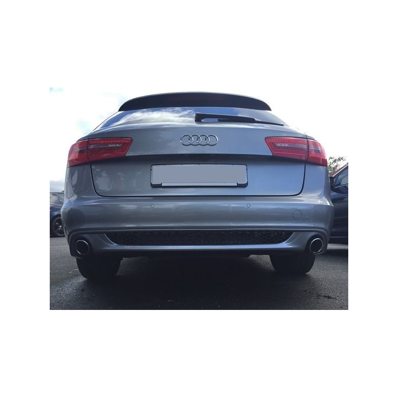 Diffuseur arrière Audi A6 C7 Avant (11-14) Look S-Line (1+1)