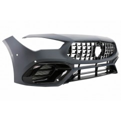Pare chocs avant + grilles Mercedes CLA C118 Look 45 AMG (19+)