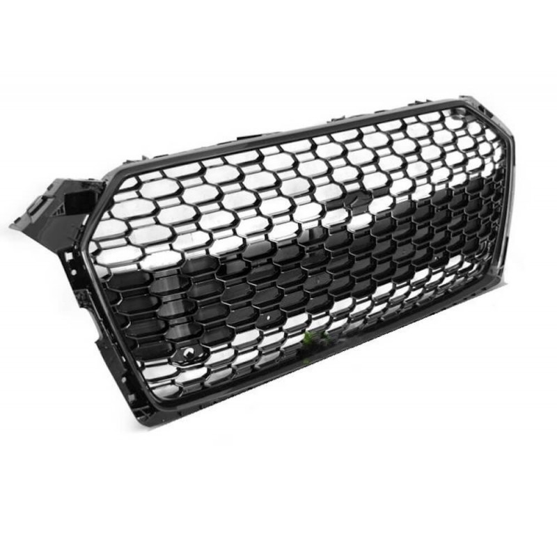 Calandre Audi A5 B9 F5 Noir Brillant (16-19) Look RS5