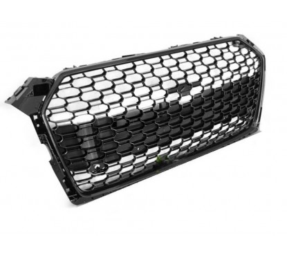 Calandre Audi A5 B9 F5 Noir Brillant (16-19)