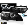 2x Phares Xenon BMW X5 E70 Noir (07-10)