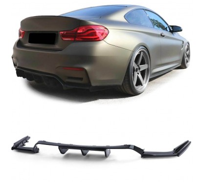 Diffuseur arrière Noir brillant BMW M3 F80 M4 F82 F83 (+14)