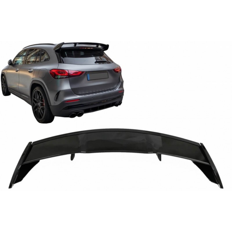 Becquet Noir brillant Mercedes GLA H247 (20+) Look 45 AMG