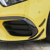Rajout de pare choc avant noir brillant Mercedes Classe A W177 - Pack Aero