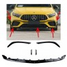 Rajout de pare choc avant noir brillant Mercedes Classe A W177 - Pack Aero
