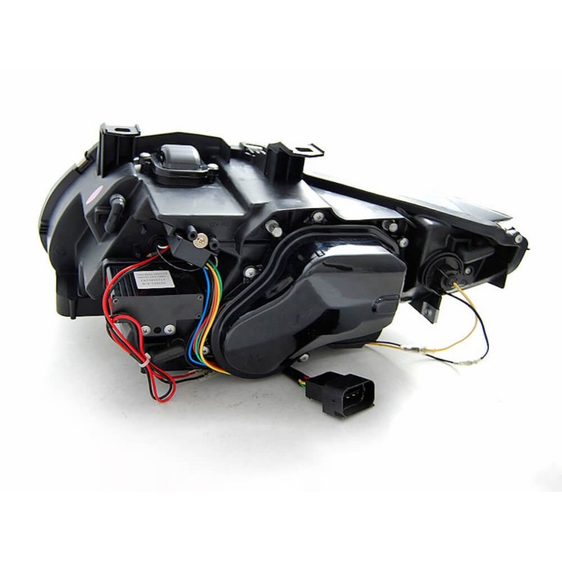 Paupières De Phare En Fibre De Carbone Noir Brillant - Pour BMW Série 3 E92/E93 Coupé (2006-2013) - Lot De 2