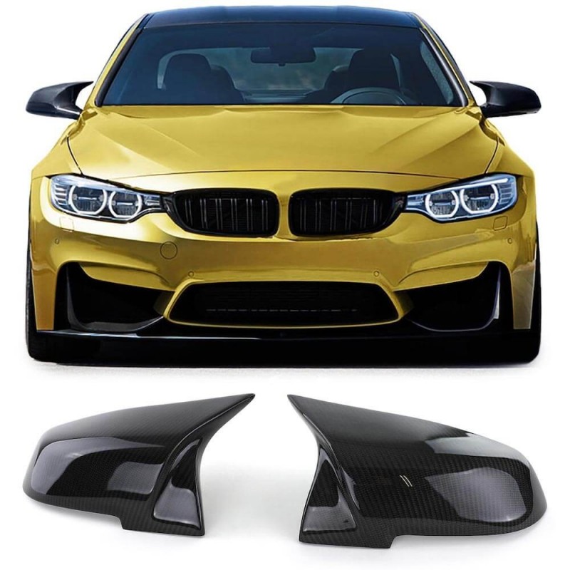 2x Coques de rétroviseurs Look M en carbone BMW F20 F30 F31 F34 F35 F32 F33 F36