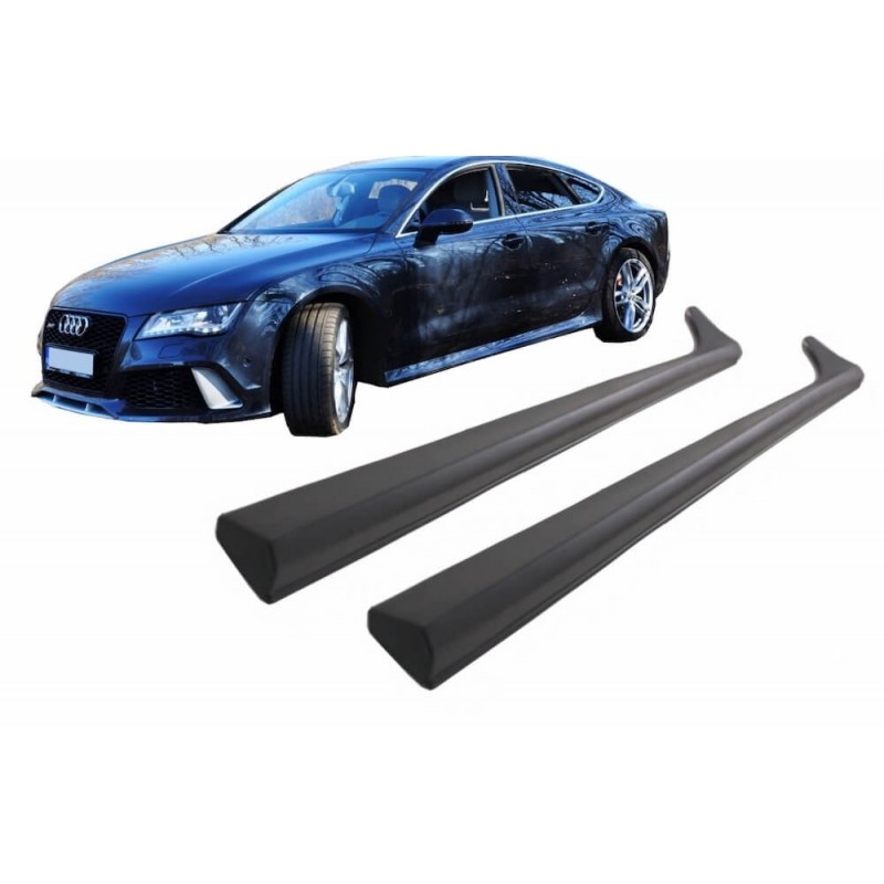2x Bas de caisses Audi A7 look RS7 (10-14)