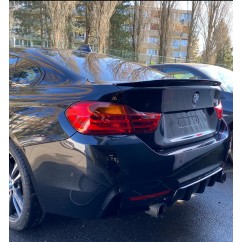 Becquet ABS Noir brillant BMW Série 4 F36 Gran Coupe Look M Performance