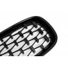 2x Grilles de Calandre BMW Z4 E89 Noir Brillant Diamant (09-16)