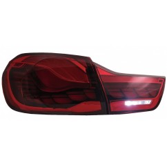 2x Feux OLED BMW serie 4 F32 F33 F36 M4 F82 F83 Rouge (13-19)