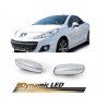 2x Clignotants Peugeot 207 308 Citroen C3 C4 C5 DS3 DS4 Blanc