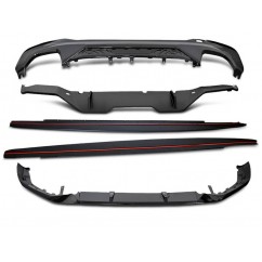 Kit carrosserie BMW Série 5 G30 Noir Brillant M Performance 20+