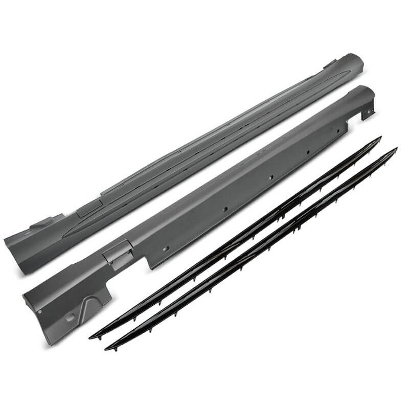 2x Bas de caisse Mercedes Classe E W212 Look AMG (13-16)