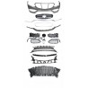 Pare choc avant Mercedes Classe E W212 S212 LOOK E63 AMG (13-16) Modèle gris Alu